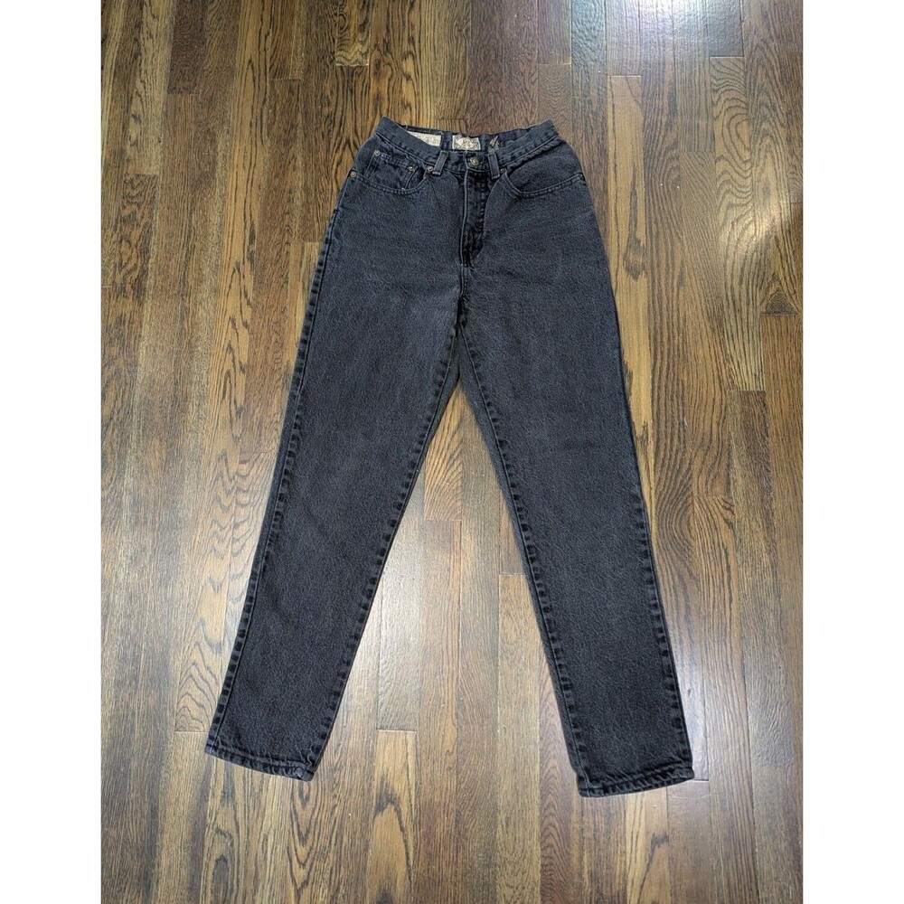 Vtg Express No 4 Jeans Women's 5 Size Inseam 29" Black 90s Made In USA EUC